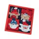 thumbnail image 5 of 4 pares de calcetines navideños de dibujos animados de invierno encantadores calcetines navideños transpirables novedosos para Estilo A, 5 of 9