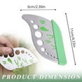 thumbnail image 2 of Goohae Herb Stripper Clearance! Herb Stripper Tool Herb Defoliator Stripper Kitchen Tool for Removing Leaves from Stems Ideal for Cooking And Meal Prep White, 2 of 7