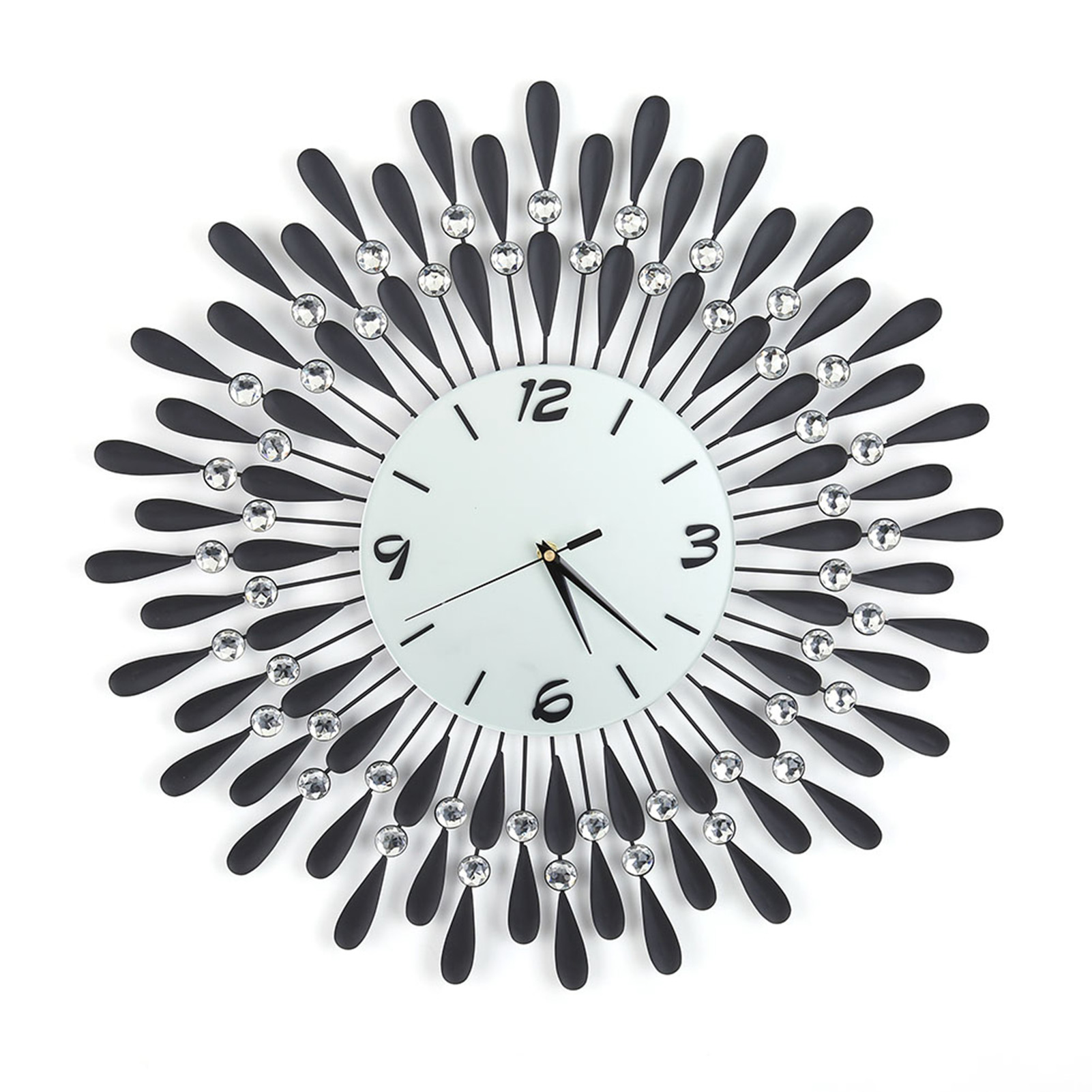 Delaman Large Wall Clocks for Living Room Decor Modern Silent Wall