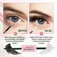thumbnail image 2 of Aliver Lash Bond and Seal, 2 in 1 DIY Eyelash Extension Adhesive Lash Glue, Super Strong Hold 72 Hours Waterproof, 2 Pack (Pink), 2 of 10