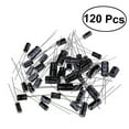 thumbnail image 4 of LEORX Capacitors Assortment Kit Set Black 120pcs 1uF to 470uF Range, 4 of 5