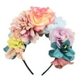 thumbnail image 4 of Diadema floral de simulación para boda, hecha a mano, para juego de rol Estilo D, 4 of 9
