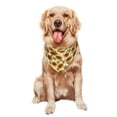 thumbnail image 5 of Naloa Autumn Sunflowers Dog Bandanas 1PC Washable Triangle Dog Scarfs Premium Durable Fabric, for Small Medium Large Dogs and Cats, 5 of 6