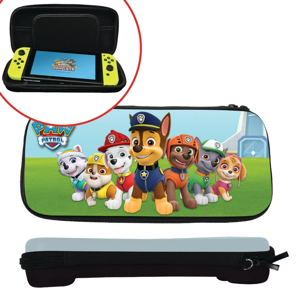 Ematic Paw Patrol's Nintendo Switch Carrying Case + Screen Protector
