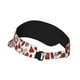 thumbnail image 2 of Balery Red Food Gorra deportiva con visera ajustable para mujer y hombre (talla única), 2 of 7
