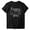 Black, variant on New Years Tops for Women Fashionable Loose Casual Christmas Printed Round Neck Short Sleeved T-shirt Navy M
