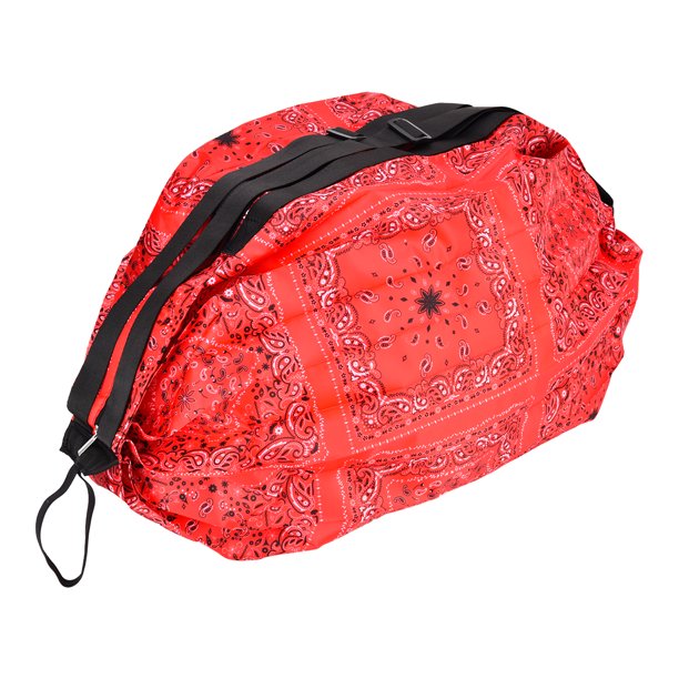 Bolsas de compras de comestibles Bling Bling Mochilas de compras elegantes bolsas de asas plegables para comestibles grado profesional