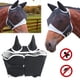 thumbnail image 3 of Cubierta Protectora Contra Moscas Malla para Cabeza Caballo Máscaras Transpirable Ajustable, 3 of 9