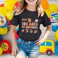 thumbnail image 2 of MEZZALL T-Shirts pour Enfants Garçons Filles Saison Scolaire Col Rond Manches Courtes T-Shirt d'Été Décontracté Confortable, 2-3 Ans, 2 of 4