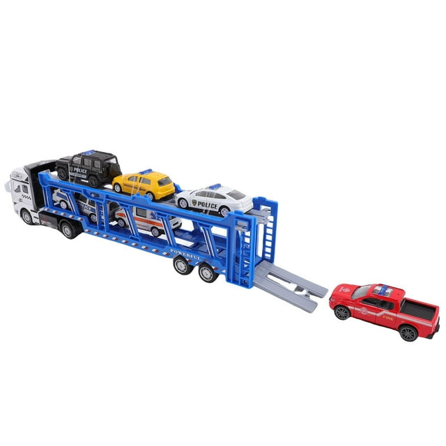 Juguetes De Vehículos De Transporte De Ingeniería De Aleaciones, Vehículos De Transporte De Ingeniería De Aleaciones Multifuncionales Educativos Modelo De Juguete Divertido