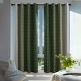 thumbnail image 6 of Blackout Gradient Curtains 84x52 Inch Set of 2 | High Light Blocking 71%-90% | Heat Insulation Panels for Bedroom, Living Room, Balcony | Elegant Modern Nylon Drapes, 6 of 6