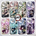 thumbnail image 2 of Funda de teléfono de Anime para iPhone, carcasa transparente para modelos 15, 14, 13, 12, 11 Mini Pro Max, X, XR, XSMax, 6S, 6, 7, 8 Plus, SE, año 2024, 2 of 5