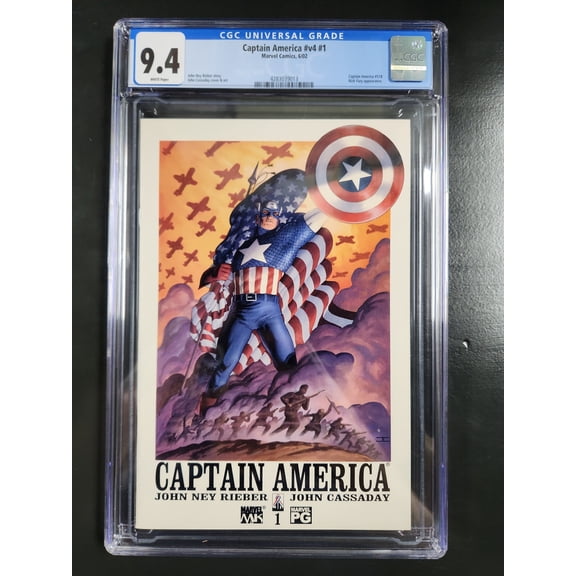Captain America #1 - CGC 9.4 Comic Book