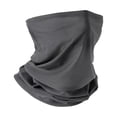 thumbnail image 3 of Almencla Bandana Scarf Face Cover with Ear Hanging Polyester Windproof Protection for Party, Raves Comfortable Dark Gray, 3 of 8