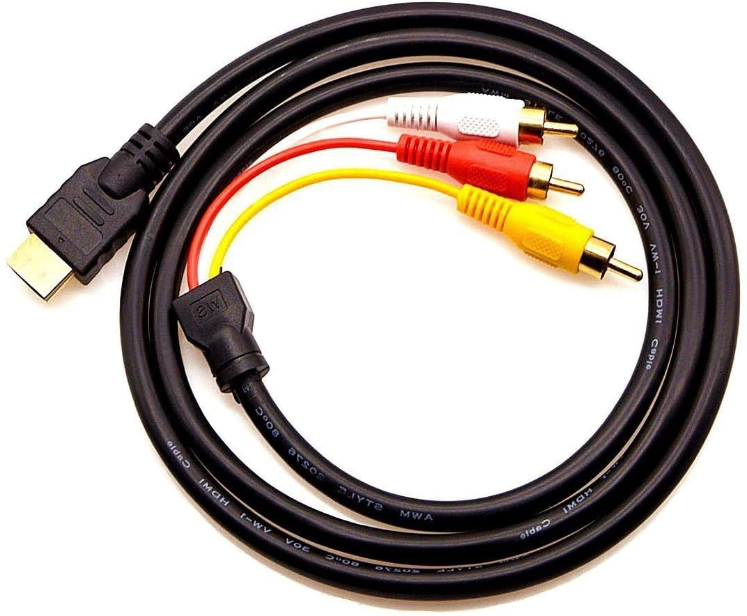 Hdmi To Rca Cable Candle Ft M Hdmi Male To Rca Video Audio Av Component Converter