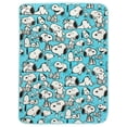 thumbnail image 1 of Manta polar plateada de Buffalo Peanuts Snoopy, 45 x 60 cm, 1 of 2