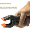 thumbnail image 2 of LS Photography |4-Pack| 3.75" Multipurpose Spring Clamp with Flex Tips, WMT1106, 2 of 6
