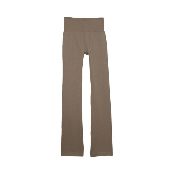 Pantalones de yoga deportivos para mujer, mallas de entrenamiento sin costuras con cintura alta y acampanadas, mallas acampanadas para mujer