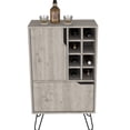 thumbnail image 2 of Eight Wine Racks & 4 Shelves / Ideal for Narrow Spaces / Spacious Surface for Glasses, 2 of 3