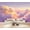 Color 8, variant on Enchanted Forest Wallpaper Stars Clouds Purple Blue Tones Peel and Stick Wall Murals 69"H x 96"W Removable PVC Wall Paper Self-Adhesive Wall Paintings for Bedroom Living Room