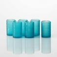 thumbnail image 3 of D&V By Fortessa Jupiter Iced Beverage Glass, 13 Ounce, Set of 6, Lagoon, 3 of 4