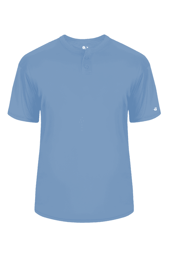 B-Core Youth Placket - Columbia Blue M
