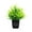 D, variant on Artificial Potted Green Plant Realistic Faux Tabletop Greenery Home Office Decor for Shelf and Desk Arrangement with Magnolia Leaf