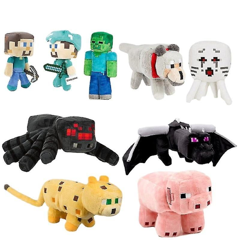 Minecraft New Coolie Afraid Of Steve Game Surrounding Plush Toy Doll 26cm |  Walmart Canada
