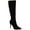 Black, variant on INC Womens Black Cushioned Rajel Pointy Toe Stiletto Zip-Up Dress Boots 8.5 M
