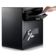 thumbnail image 3 of AdirOffice 1.1 cu. ft. Steel Digital Secure Money Deposit Safe with Digital keypad with 30 Key Cabinet, 3 of 13