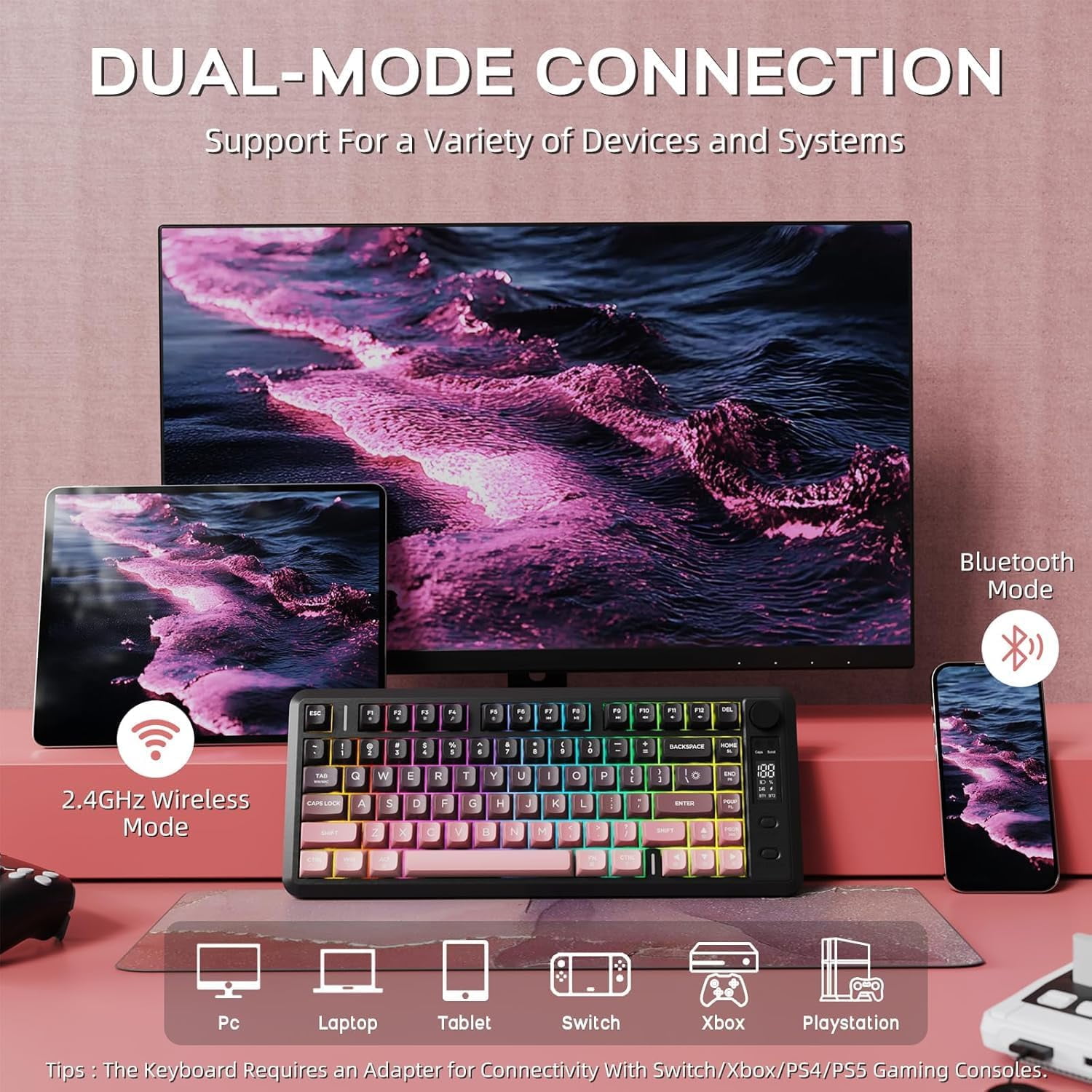 ZIYOU LANG M75 Bluetooth Keyboard
