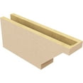 thumbnail image 5 of Ekena Millwork 4"W x 8"H x 20"L Burlington Woodgrain TimberThane Rafter Tail, Primed Tan, 5 of 6