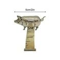 thumbnail image 3 of 2026 Upgraded Antique Pig Mini Tape Measure, Vintage Figural Brass Sewing Tape for Quilters, Crafters & Collectors, Cute Mini Brass Pig Retro Sewing Notion, Mini Tape Measure Gift (2PCS), 3 of 7