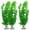 Green, variant on Artificial Aquarium Plants, Green Plastic Fish Tank Decor, Underwater Silk Plants for Fish Tank, Realistic Fish Habitat Décor, 3D Background Plants for Freshwater & Saltwater Aquariums (3 Pack)