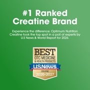 Optimum Nutrition, Micronized Creatine Powder, Unflavored, 60 Servings