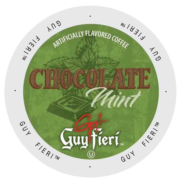 Guy Fieri Coffee Chocolate Mint, Single Serve Cup Portion ...