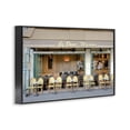 thumbnail image 2 of Stupell Industries Traditional Parisian Outdoor Seating Cafe Black Framed Giclee Art, 30 x 20, by Alan Blaustein, 2 of 7