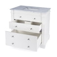 thumbnail image 6 of Hanson 36"  White Single Bathroom Vanity Set, 6 of 9
