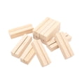 thumbnail image 2 of Wooden Memo Holder for Desk Display Stand - 10 Pcs Office Name Plate Organizer, 2 of 6
