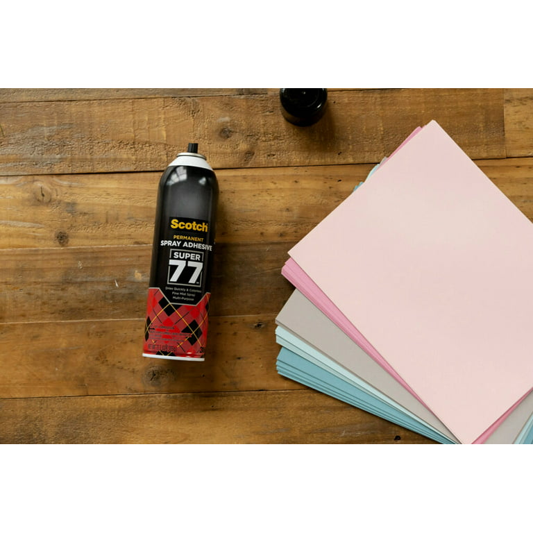 Scotch Super 77 Multipurpose Spray Adhesive-10.75oz - 021200858536