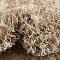 thumbnail image 3 of Unique Loom Moroccan Trellis Shag Collection Area Rug - Meknes (2' x 6' 1" Runner Light Brown/Ivory), 3 of 6