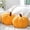 Yellow, variant on TETOU 2Pcs Pumpkin Throw Pillow, 11*9.5" Fall Thanksgiving Cushion, Pumpkin Sofa Throw Pillow Cushion for Car Bedroom Sofa Couch Home Decoration - Orange
