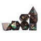 thumbnail image 2 of Juego de Dados ANGGREK Poliédricos de Resina Transparente 7 Piezas, 2 of 8