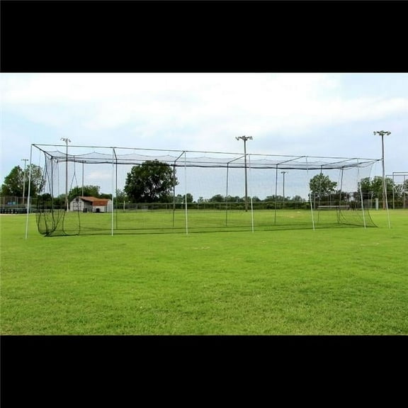 CM- 40 x 12 x 10 in. No. 24 Batting Cage Net & Frame
