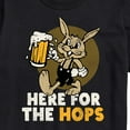 thumbnail image 3 of Instant Message - Here For The Hops - Men's Short Sleeve Graphic T-Shirt, 3 of 6