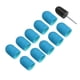thumbnail image 2 of Banda de lijado para decoración de uñas, cabezal de pulido para pulido de uñas, tapa de anillo de lijado, 16x25mm (azul), 2 of 8