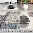 thumbnail image 4 of FairOnly 10'x13' Contemporary Geometric Area Rugs Machine Washable Non Shedding Rugs for Living Room Bathroom Home Office Rug Grey Green Throw Carpet, 4 of 7