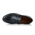 thumbnail image 6 of Ferro Aldo Douglas MFA19700 Moc-Toe Penny Loafers for Men, in Deep Blue, Men's Size 7, 6 of 8