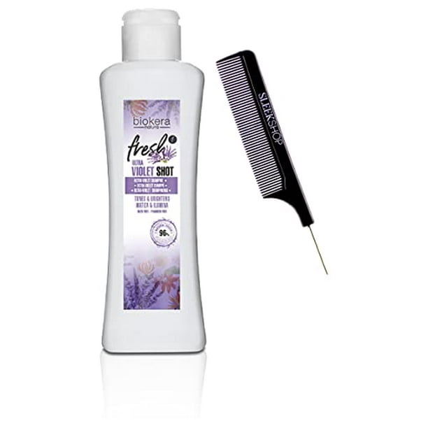 Peine Sleekshop + Salerm Biokera Natura Fresh ULTRA VIOLET