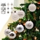 thumbnail image 1 of Xihbxyly Ofertas Del Día 24 Piezas de Navegaciones Adornadas de 6 Cm/2,36 Pulsaciones, Navegaciones de Navidad, Bodas, Fiestas y Decoración Del Hogar, 1 of 6